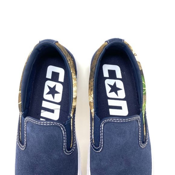 💖MEGA SALE💖CONVERSE Women's ONE STAR CC SLIP Obsidian Blue Canvas 168666C - Picture 6 of 9